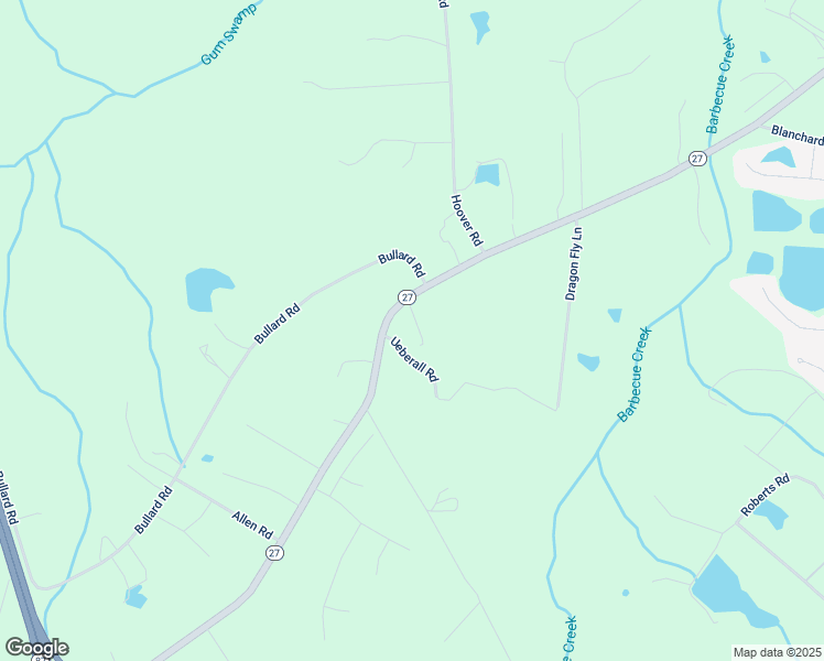 map of restaurants, bars, coffee shops, grocery stores, and more near 35 Ueberall Road in Sanford