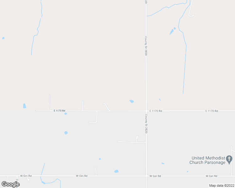 map of restaurants, bars, coffee shops, grocery stores, and more near 758 County Road 1170 in Minco