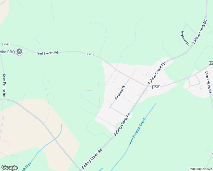 map of restaurants, bars, coffee shops, grocery stores, and more near 2869 Fred Everett Road in La Grange