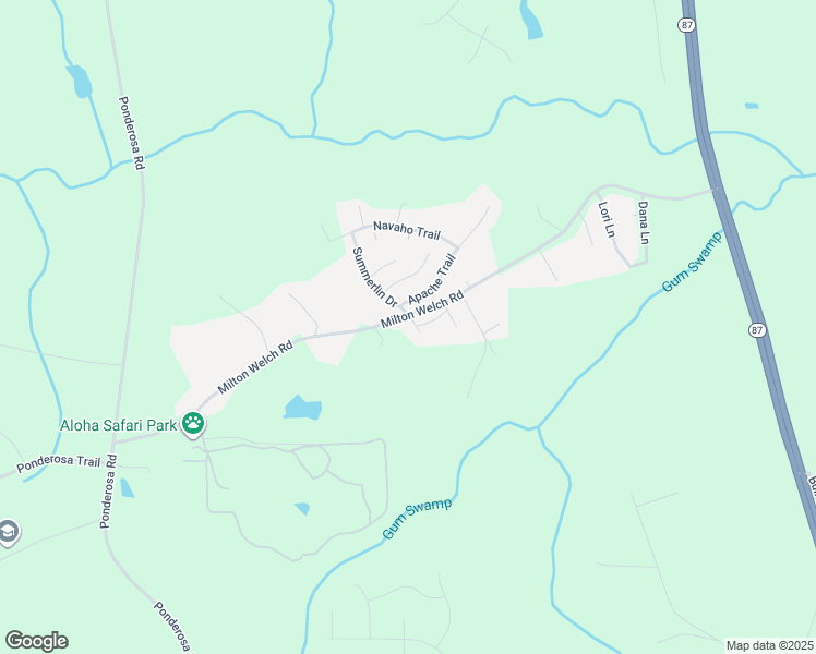 map of restaurants, bars, coffee shops, grocery stores, and more near 12 Happy Court in Sanford