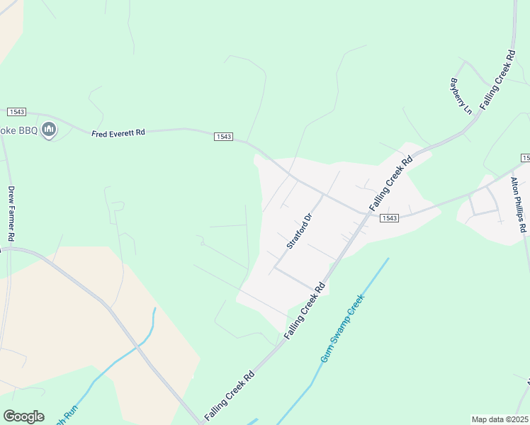 map of restaurants, bars, coffee shops, grocery stores, and more near 2869 Fred Everett Road in La Grange