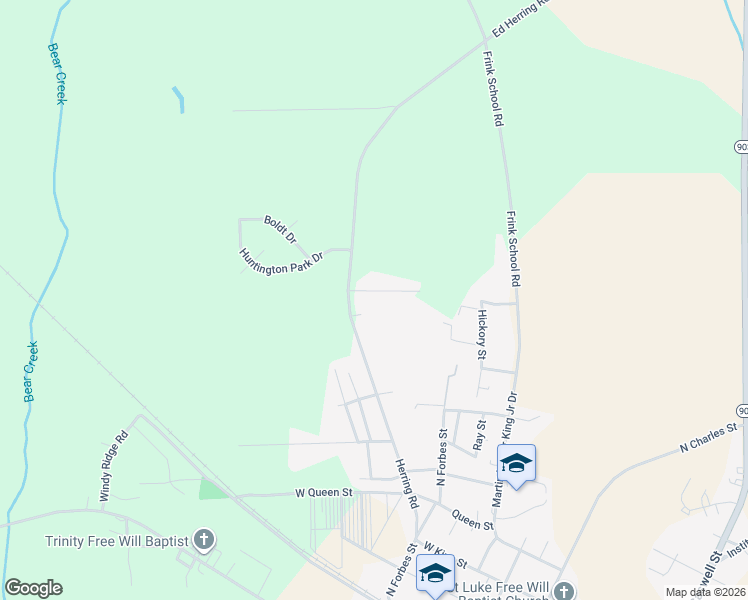 map of restaurants, bars, coffee shops, grocery stores, and more near 5549 Heritage Woods Lane in La Grange