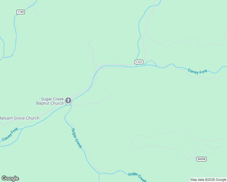 map of restaurants, bars, coffee shops, grocery stores, and more near 49 Sugar Creek Road in Cullowhee