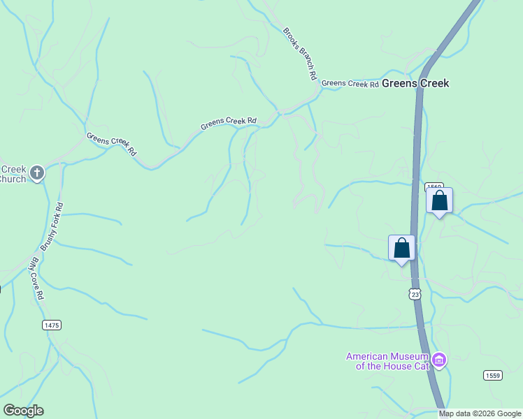 map of restaurants, bars, coffee shops, grocery stores, and more near Steep Hill Road in Sylva