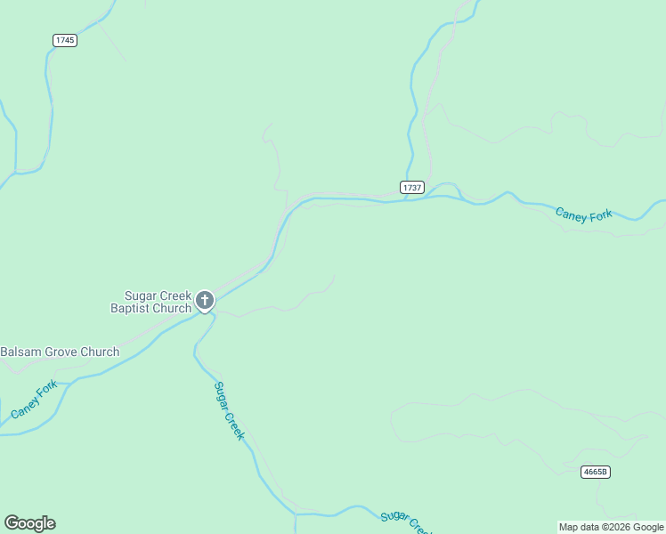 map of restaurants, bars, coffee shops, grocery stores, and more near 49 Sugar Creek Road in Cullowhee