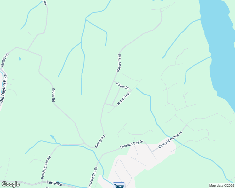 map of restaurants, bars, coffee shops, grocery stores, and more near 559 Sir Carlos Drive in Soddy-Daisy