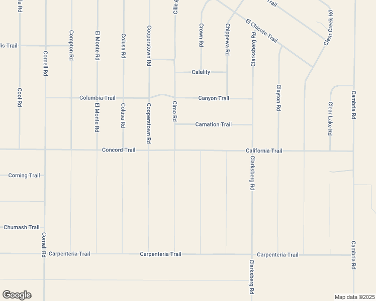 map of restaurants, bars, coffee shops, grocery stores, and more near Angwin Trail in San Luis Obispo County