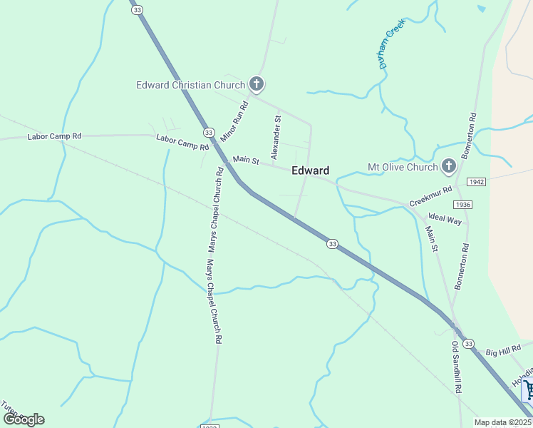 map of restaurants, bars, coffee shops, grocery stores, and more near in Edward