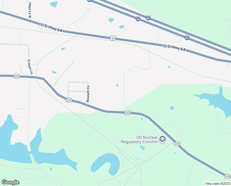 map of restaurants, bars, coffee shops, grocery stores, and more near 1871 Arkansas 333 in Russellville