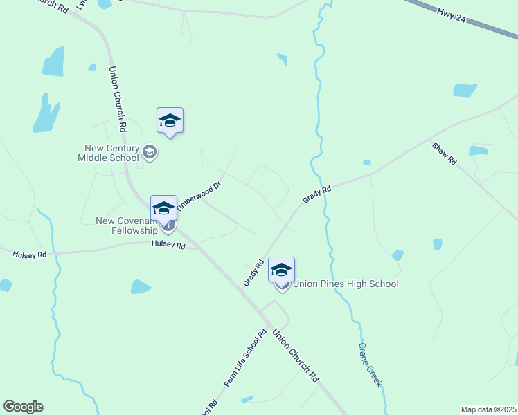 map of restaurants, bars, coffee shops, grocery stores, and more near 155 Almond Drive in Cameron
