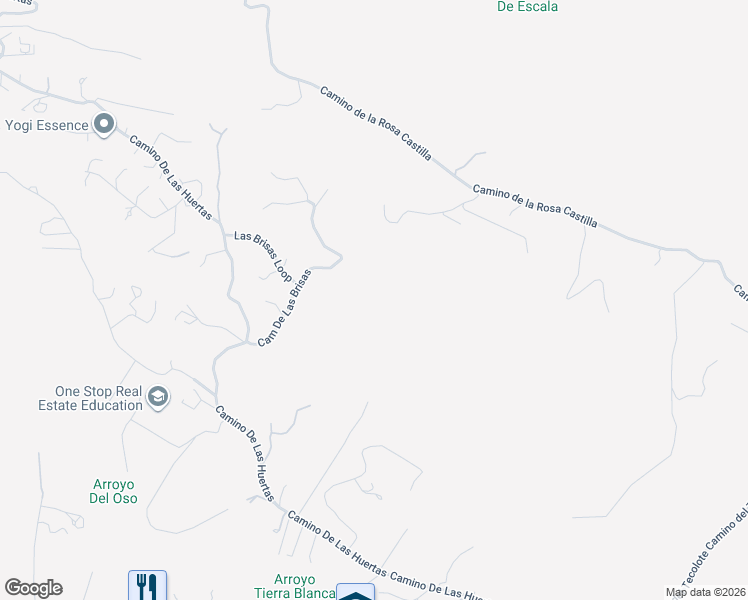 map of restaurants, bars, coffee shops, grocery stores, and more near 20 Camino De Las Brisas in Placitas