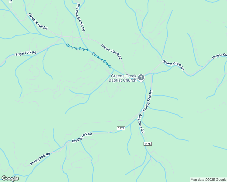 map of restaurants, bars, coffee shops, grocery stores, and more near 343 Rainbo Drive in Sylva