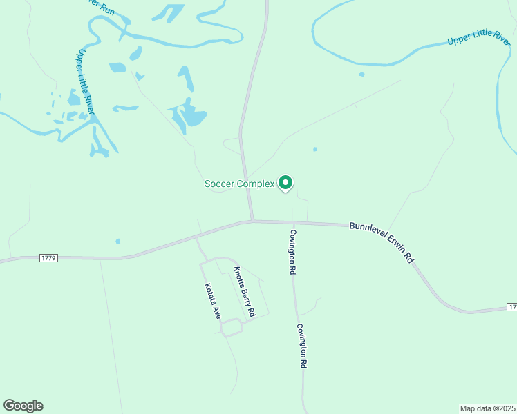 map of restaurants, bars, coffee shops, grocery stores, and more near 7491 Ross Road in Erwin