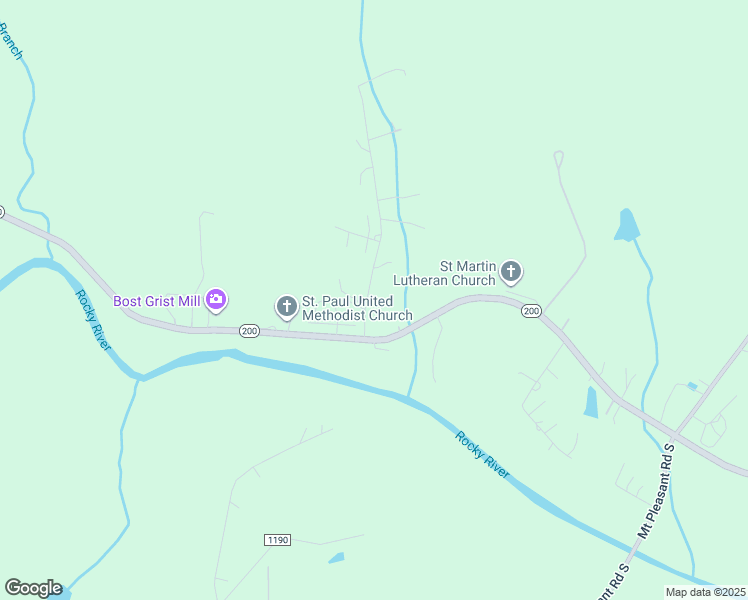 map of restaurants, bars, coffee shops, grocery stores, and more near 6907 Ray Linker Road in Concord