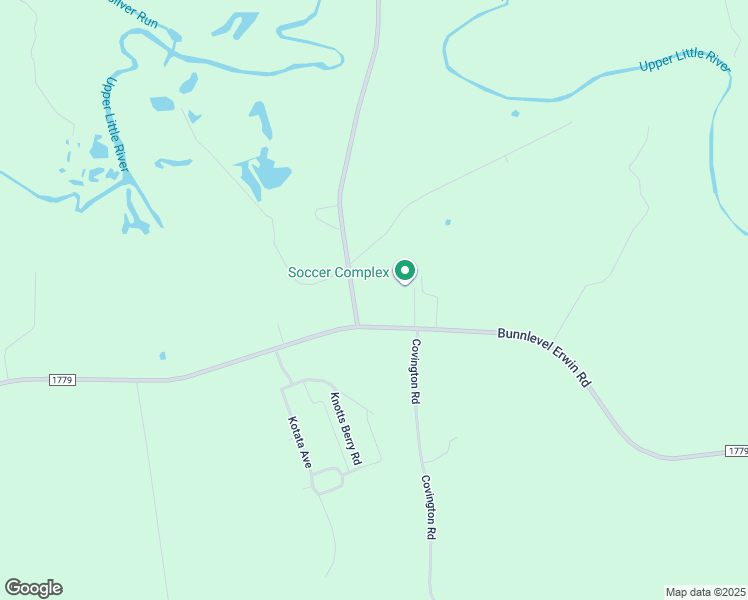 map of restaurants, bars, coffee shops, grocery stores, and more near 7491 Ross Road in Erwin