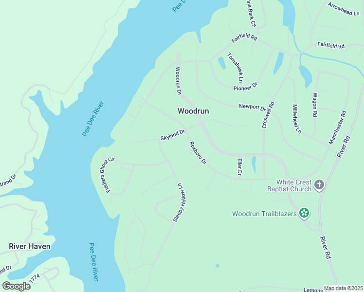 map of restaurants, bars, coffee shops, grocery stores, and more near 116 Flag Court in Mount Gilead