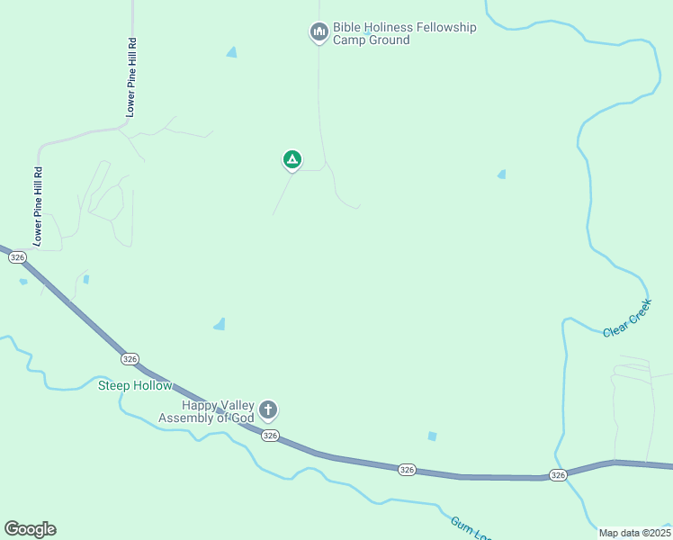 map of restaurants, bars, coffee shops, grocery stores, and more near 4300 State Route 326 in Russellville