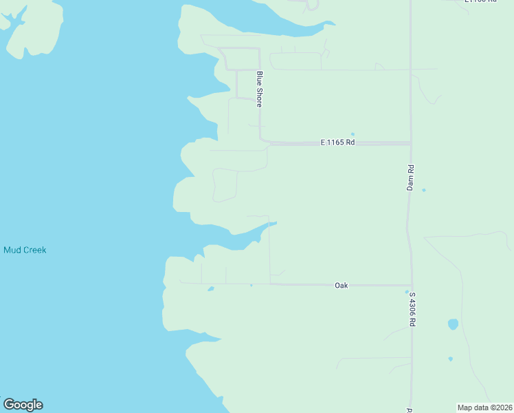 map of restaurants, bars, coffee shops, grocery stores, and more near 116800 South 4300 Road in Porum