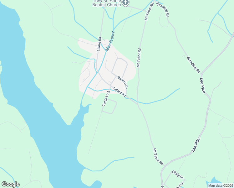 map of restaurants, bars, coffee shops, grocery stores, and more near 13749 Lillard Road in Soddy-Daisy