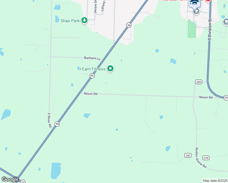 map of restaurants, bars, coffee shops, grocery stores, and more near 1614 Nixon Road in Lavaca