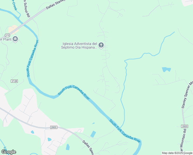 map of restaurants, bars, coffee shops, grocery stores, and more near 122 Deepwood Road in Stanley
