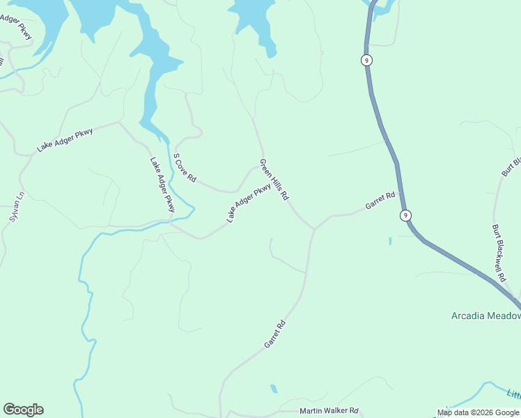 map of restaurants, bars, coffee shops, grocery stores, and more near 95 South Cove Road in Mill Spring