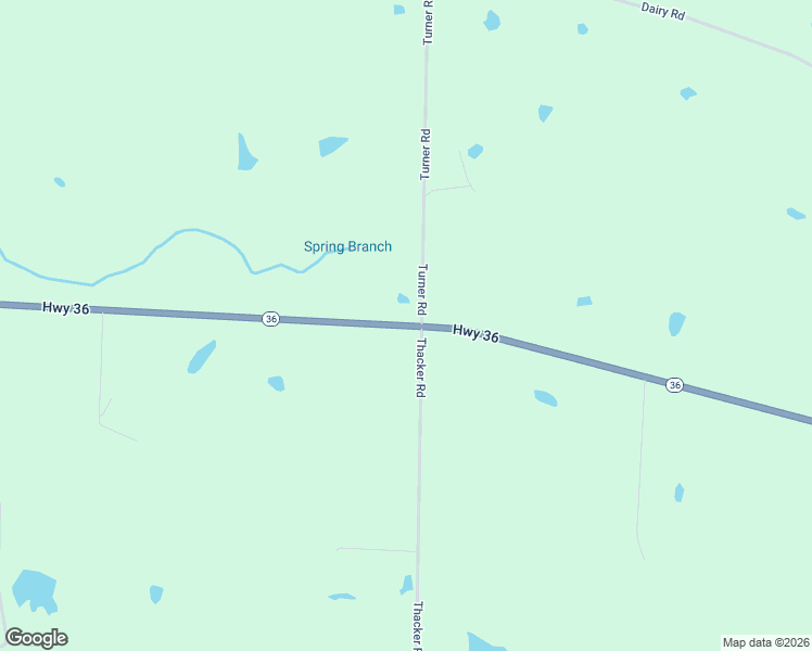 map of restaurants, bars, coffee shops, grocery stores, and more near 5541 Arkansas 36 in Rose Bud