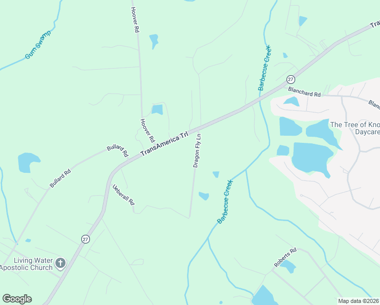 map of restaurants, bars, coffee shops, grocery stores, and more near 120 Dragon Fly Lane in Sanford