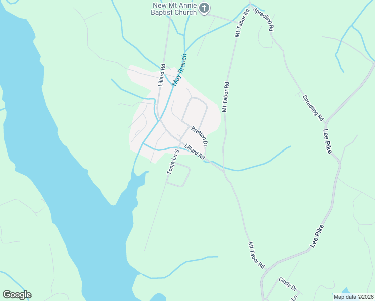 map of restaurants, bars, coffee shops, grocery stores, and more near 13749 Lillard Road in Soddy-Daisy