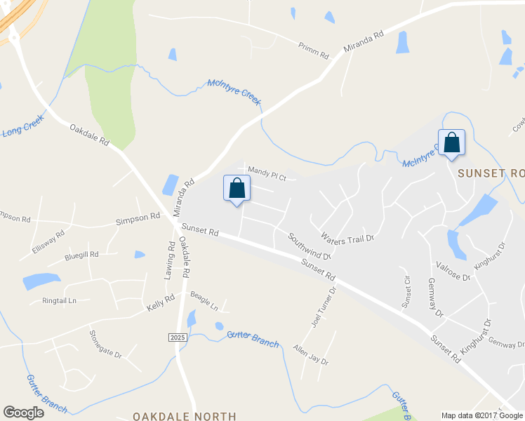 map of restaurants, bars, coffee shops, grocery stores, and more near 1442 Summer Coach Drive in Charlotte