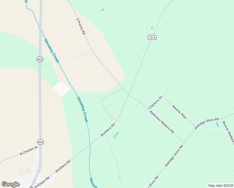 map of restaurants, bars, coffee shops, grocery stores, and more near 4943-4955 Gladys Owens Street in La Grange