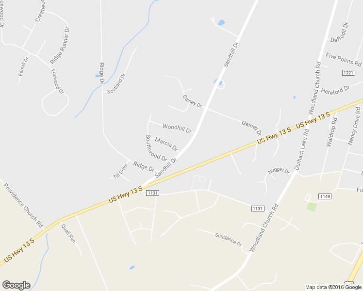 map of restaurants, bars, coffee shops, grocery stores, and more near 482 Sandhill Drive in Goldsboro