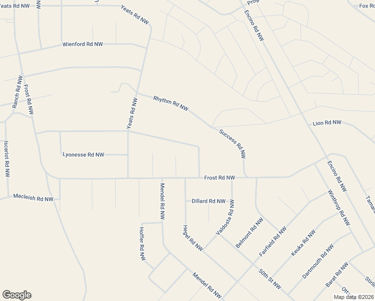 map of restaurants, bars, coffee shops, grocery stores, and more near Megel Court Northwest in Rio Rancho