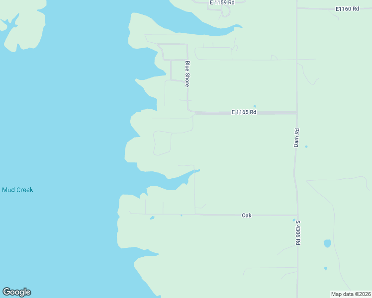 map of restaurants, bars, coffee shops, grocery stores, and more near 116800 South 4300 Road in Porum