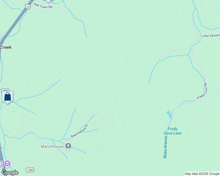 map of restaurants, bars, coffee shops, grocery stores, and more near 561 Signal Ridge in Sylva