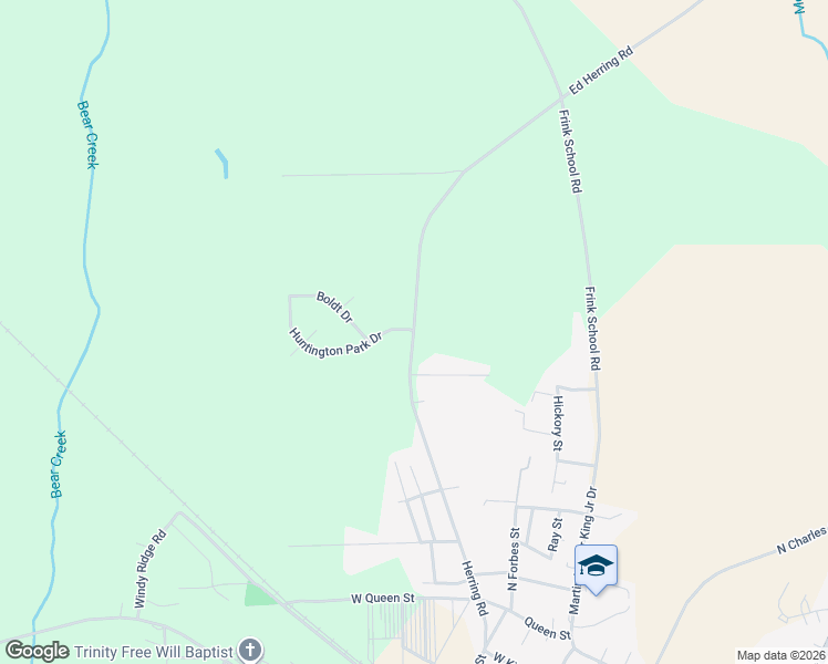 map of restaurants, bars, coffee shops, grocery stores, and more near 3938 Ed Herring Rd in La Grange