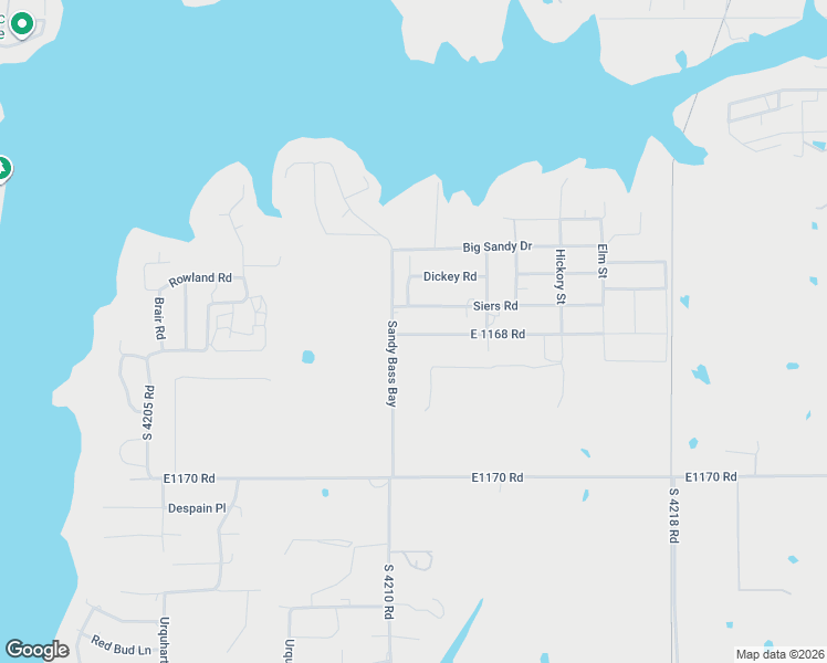 map of restaurants, bars, coffee shops, grocery stores, and more near 1750 Fowler Road in Eufaula