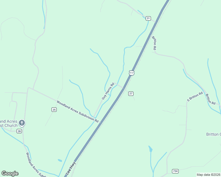 map of restaurants, bars, coffee shops, grocery stores, and more near 4726 U.S. 11 in Riceville