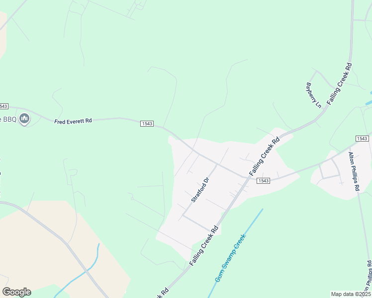 map of restaurants, bars, coffee shops, grocery stores, and more near 2889 Fred Everett Road in La Grange