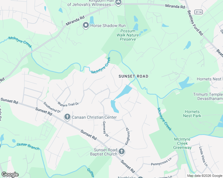 map of restaurants, bars, coffee shops, grocery stores, and more near 1829 Hamilton Forest Drive in Charlotte