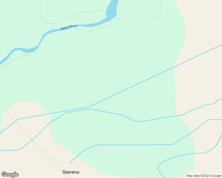 map of restaurants, bars, coffee shops, grocery stores, and more near Kern River Parkway Bike Trail in Bakersfield