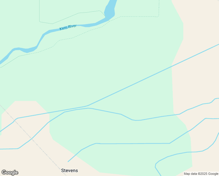 map of restaurants, bars, coffee shops, grocery stores, and more near Kern River Parkway Bike Trail in Bakersfield