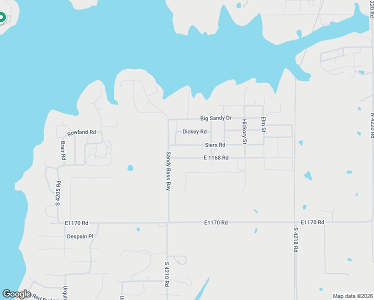 map of restaurants, bars, coffee shops, grocery stores, and more near 1750 Fowler Road in Eufaula