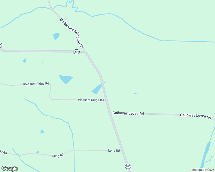 map of restaurants, bars, coffee shops, grocery stores, and more near 7244 Collierville Arlington Road in Arlington