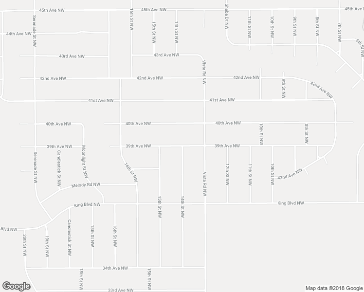 map of restaurants, bars, coffee shops, grocery stores, and more near 39th Avenue Northwest in Rio Rancho