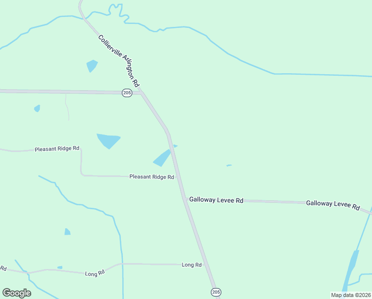 map of restaurants, bars, coffee shops, grocery stores, and more near 7244 Collierville Arlington Road in Arlington