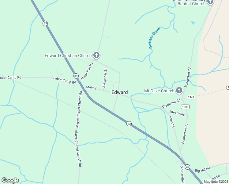 map of restaurants, bars, coffee shops, grocery stores, and more near 1-99 New Street in Edward