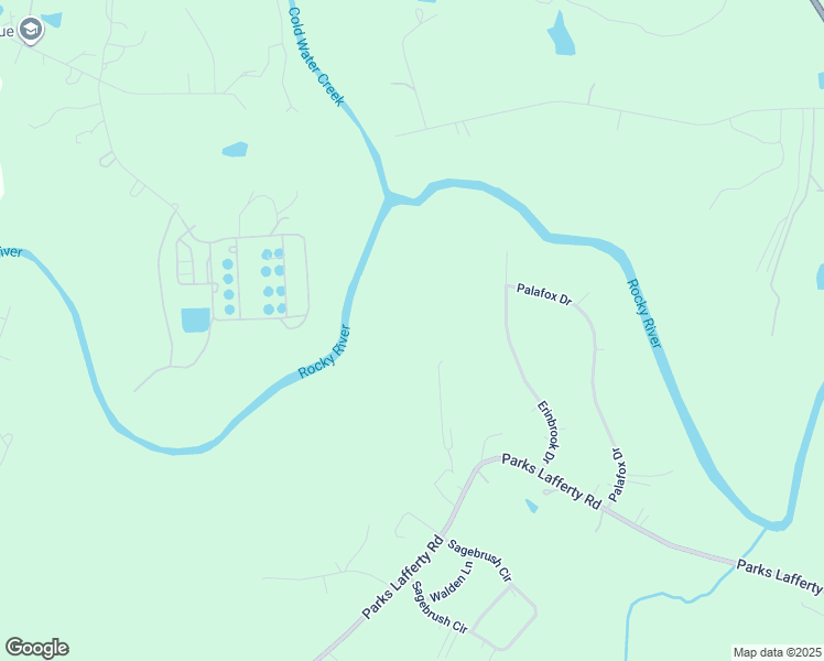 map of restaurants, bars, coffee shops, grocery stores, and more near 2671 Parks Lafferty Road in Concord