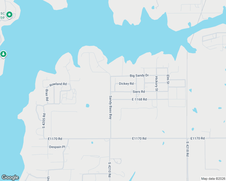 map of restaurants, bars, coffee shops, grocery stores, and more near 2200 RR 4 in Eufaula