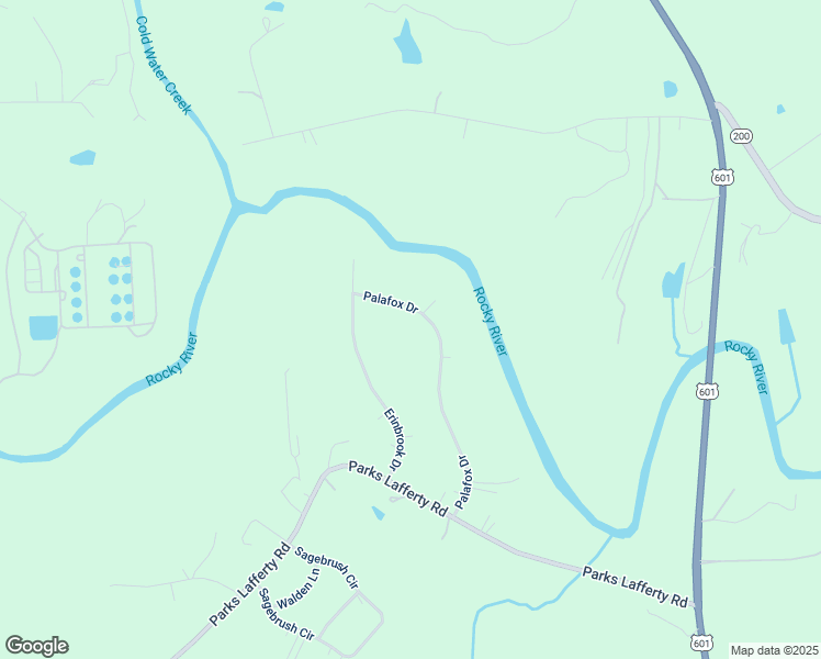 map of restaurants, bars, coffee shops, grocery stores, and more near 6680 Palafox Drive in Concord